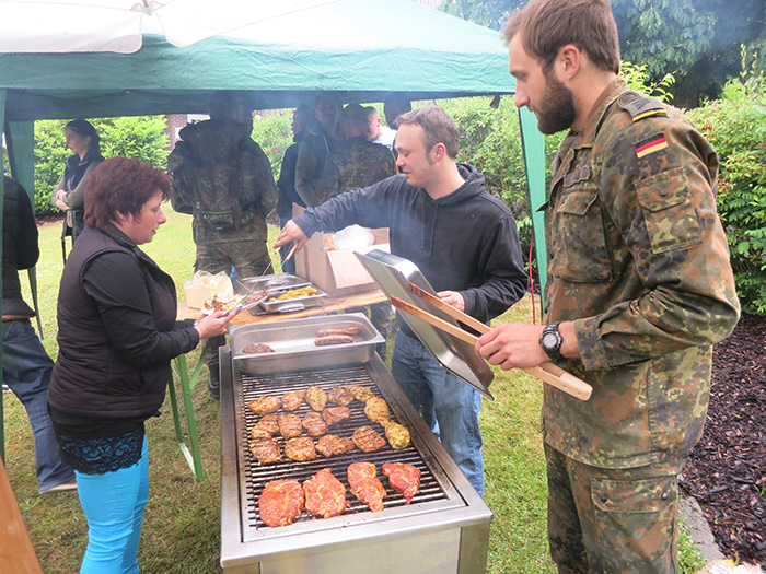 Leckeres beim Sommerfest