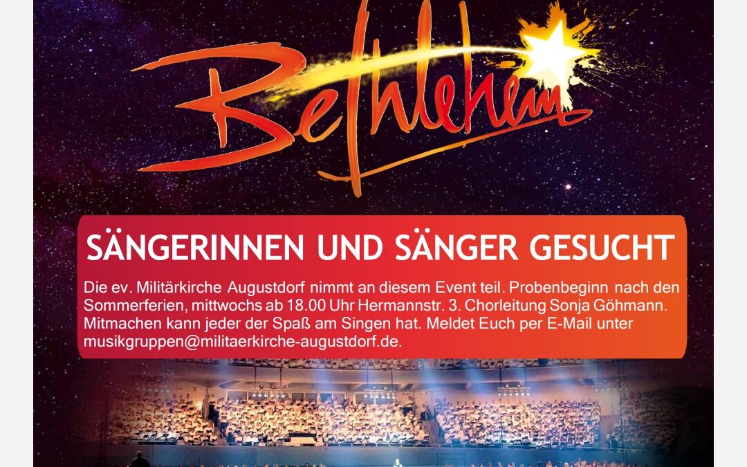 Chormusical Bethlehem